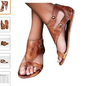 Brown sandals